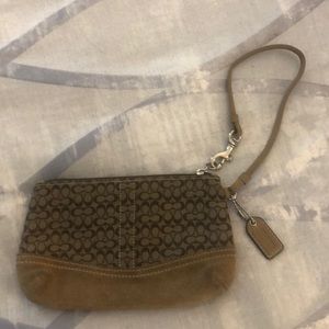 Coach wristlet